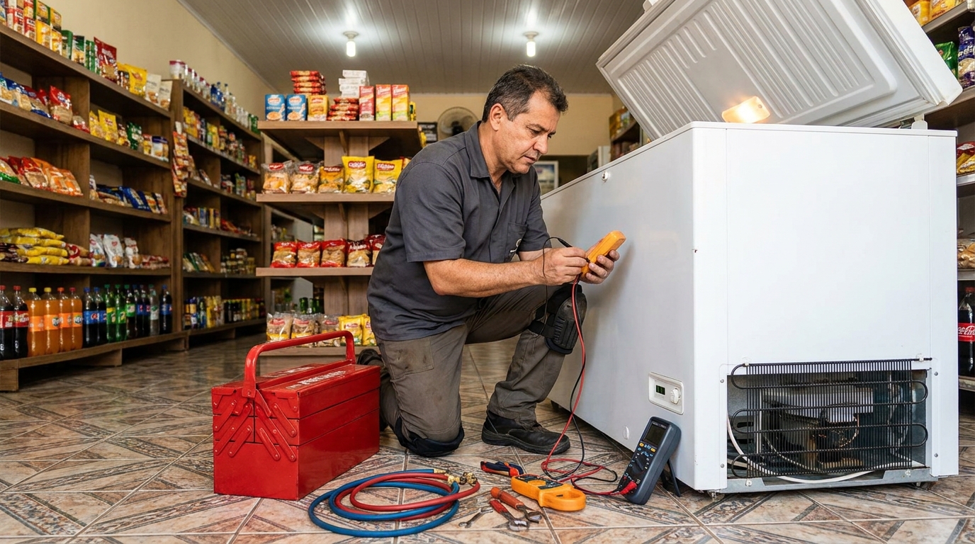 Ajuste de Temperatura do Freezer em Brasília‑DF